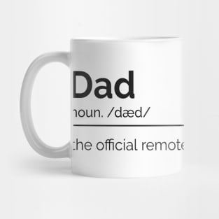 Father Dictionary Definition Mug